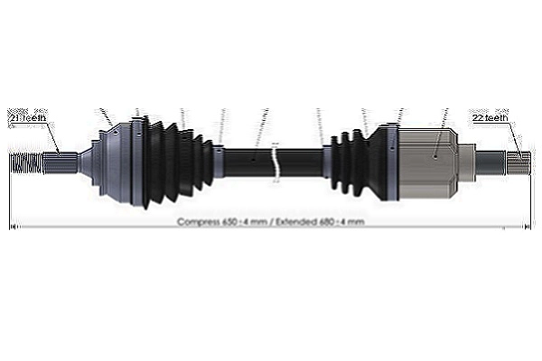 Drive Shaft (221816)