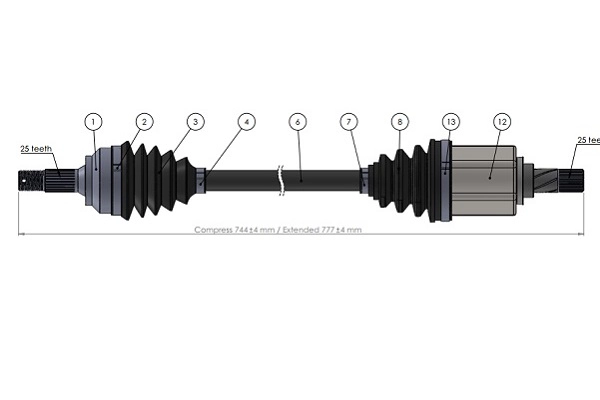 Drive Shaft (221874)