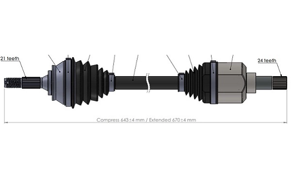 Drive Shaft (221669)