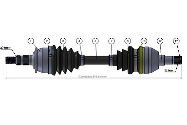 Drive Shaft (221822)