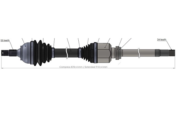 Drive Shaft (221814)