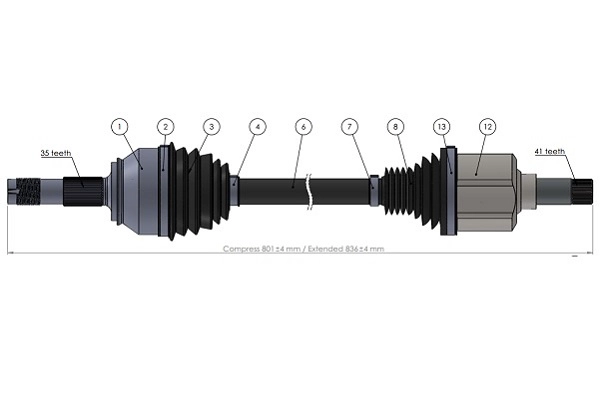 Drive Shaft (221873)