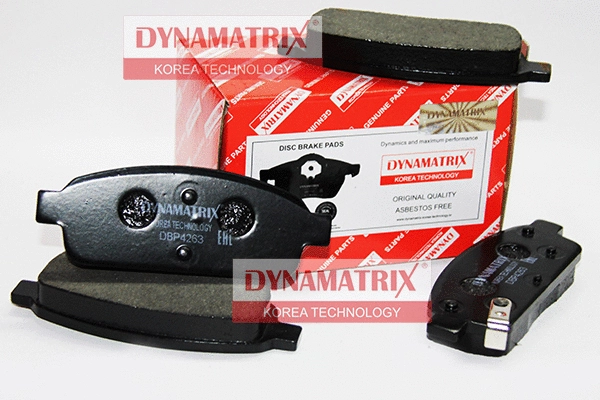 Brake Pad Set, disc brake (DBP4263)