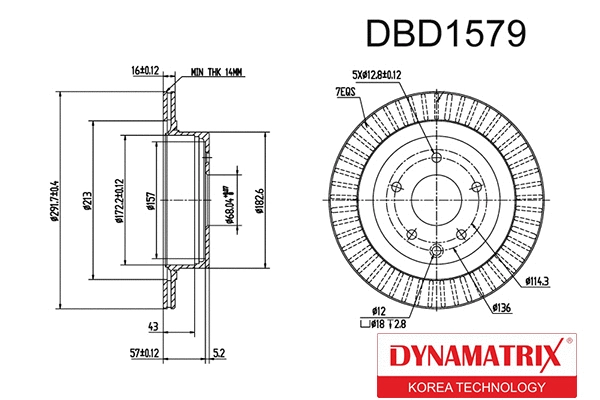 Brake Disc (DBD1579)