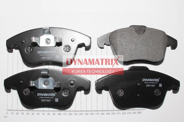 Brake Pad Set, disc brake (DBP1897)