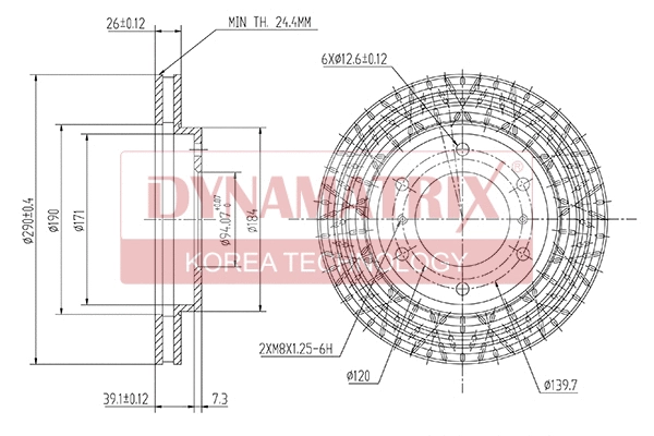 Brake Disc (DBD1384)