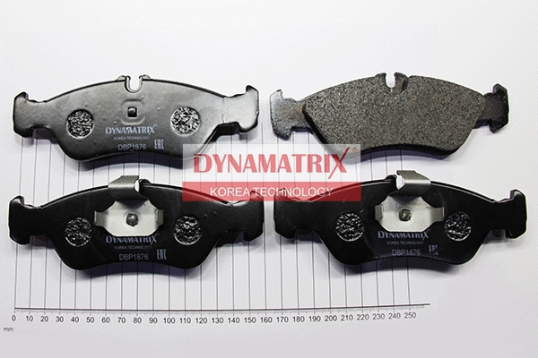 Brake Pad Set, disc brake (DBP1876)