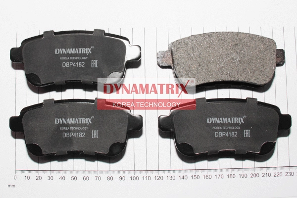 Brake Pad Set, disc brake (DBP4182)