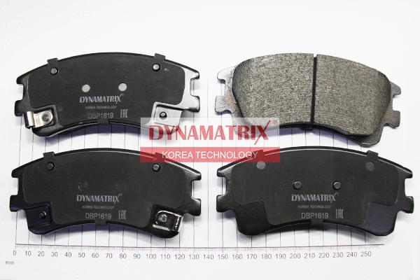Brake Pad Set, disc brake (DBP1619)