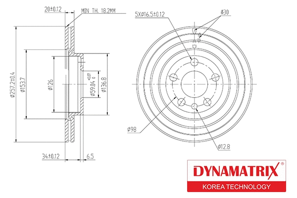 Brake Disc (DBD842)
