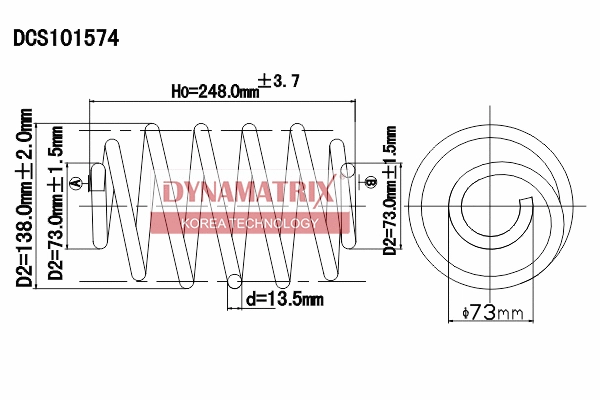 Suspension Spring (DCS101574)