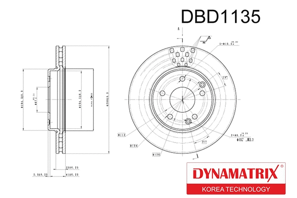 Brake Disc (DBD1135)