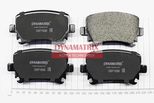 Brake Pad Set, disc brake (DBP1636)