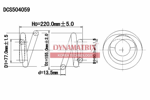 Suspension Spring (DCS504059)