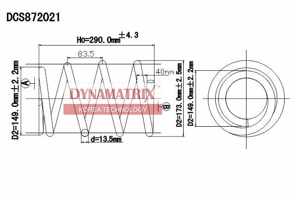Suspension Spring (DCS872021)