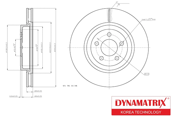 Brake Disc (DBD1765)