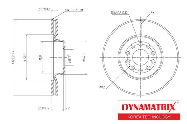 Brake Disc (DBD1150)