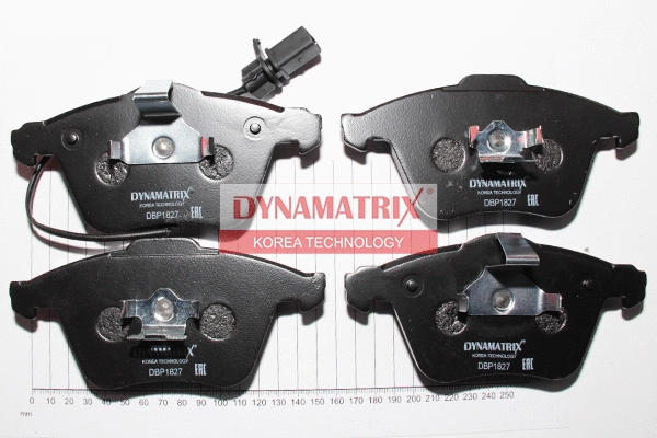 Brake Pad Set, disc brake (DBP1827)