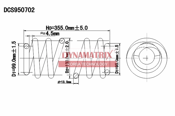 Suspension Spring (DCS950702)
