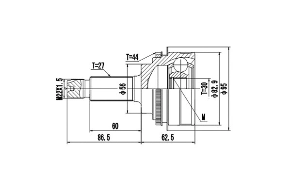 Joint Kit, drive shaft (DCV856009)