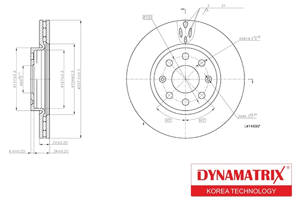 Brake Disc (DBD1304)