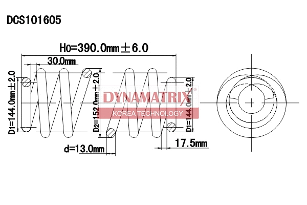 Suspension Spring (DCS101605)