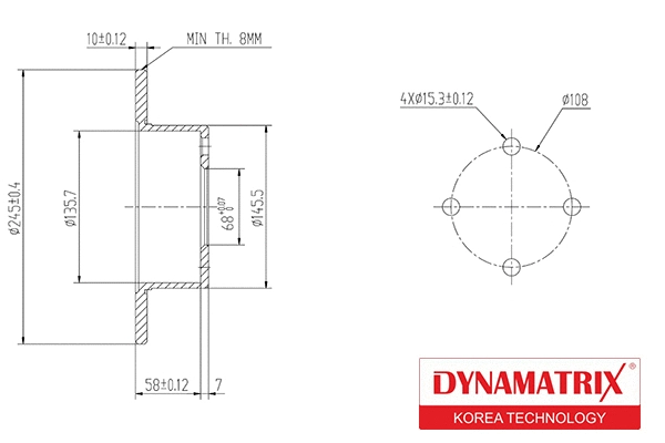 Brake Disc (DBD625)