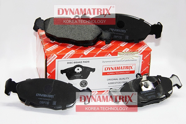 Brake Pad Set, disc brake (DBP732)