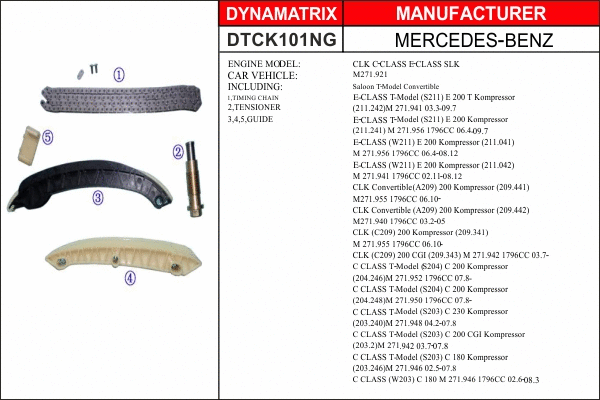 Timing Chain Kit (DTCK101NG)