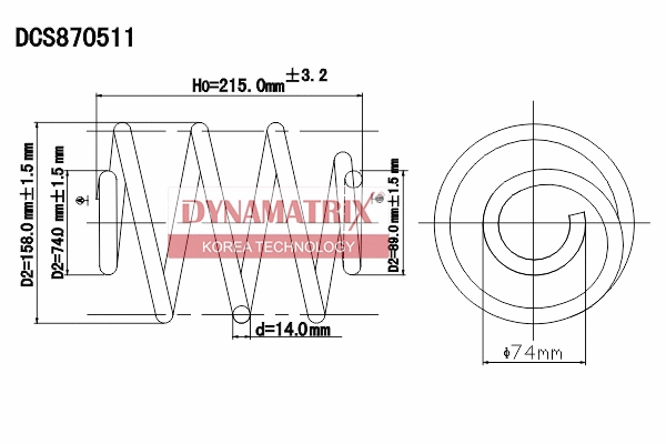 Suspension Spring (DCS870511)