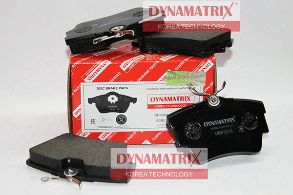 Brake Pad Set, disc brake (DBP1516)