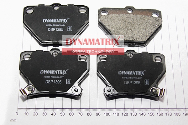 Brake Pad Set, disc brake (DBP1395)