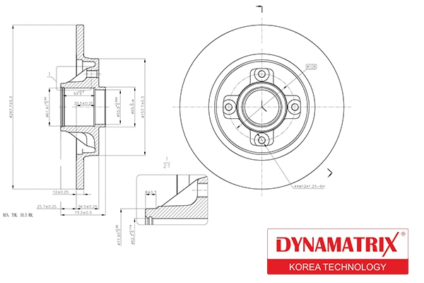 Brake Disc (DBD1735)