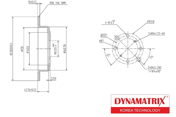 Brake Disc (DBD468)