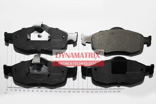 Brake Pad Set, disc brake (DBP884)