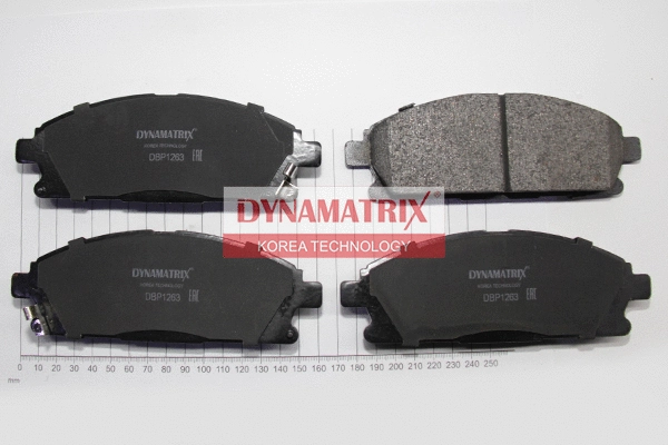 Brake Pad Set, disc brake (DBP1263)