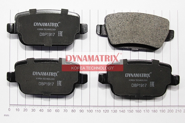 Brake Pad Set, disc brake (DBP1917)