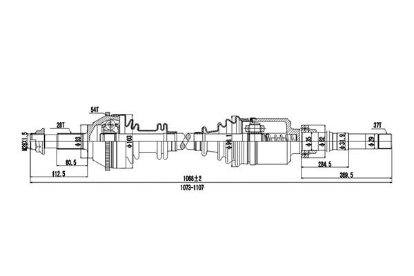 Drive Shaft (DDS210104)
