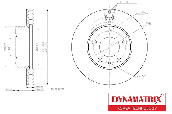 Brake Disc (DBD1800)