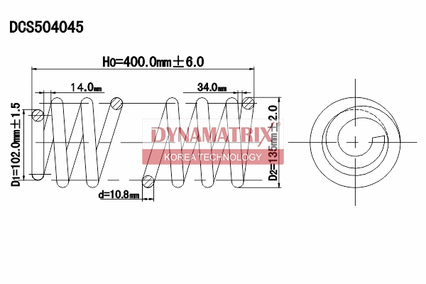 Suspension Spring (DCS504045)