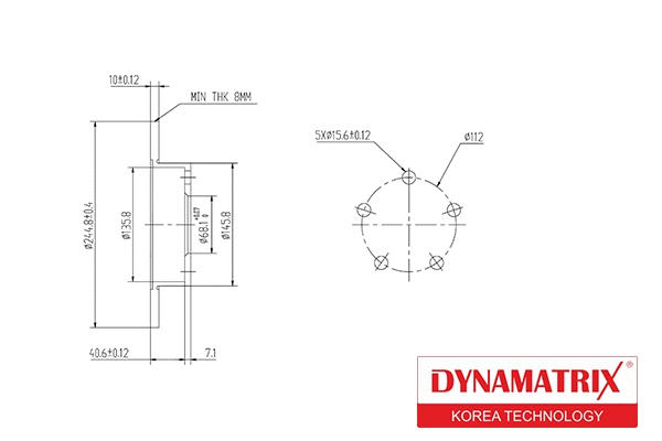 Brake Disc (DBD952)