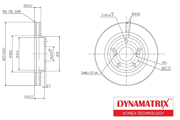 Brake Disc (DBD501)