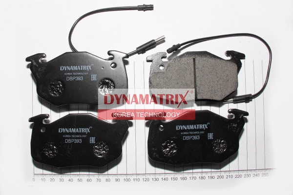 Brake Pad Set, disc brake (DBP393)
