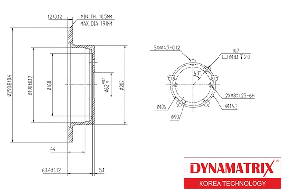 Brake Disc (DBD1380)