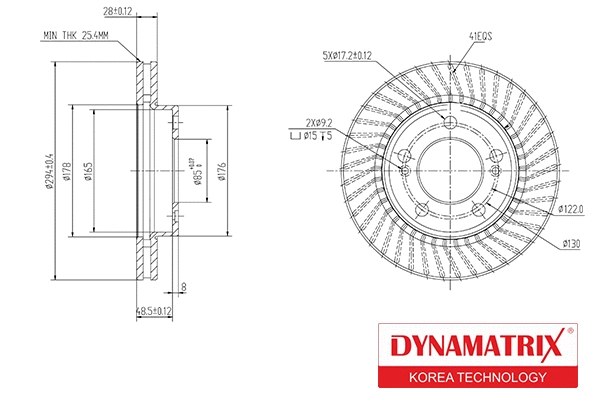 Brake Disc (DBD1627)