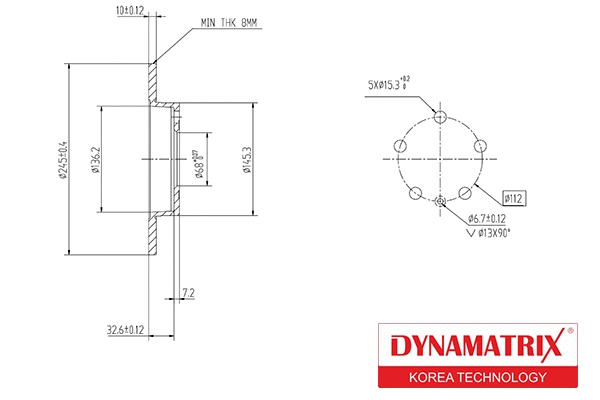Brake Disc (DBD1709)