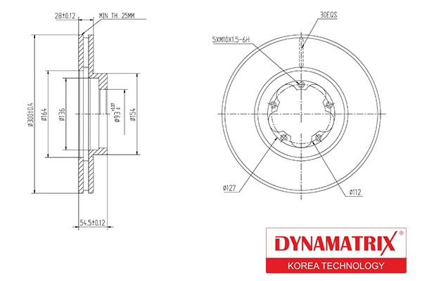 Brake Disc (DBD1555)