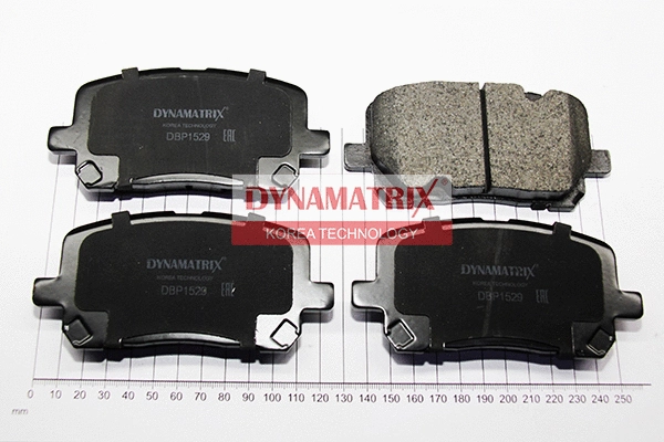 Brake Pad Set, disc brake (DBP1529)