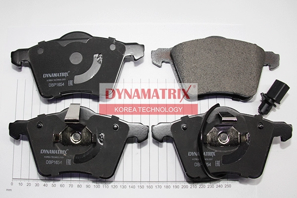 Brake Pad Set, disc brake (DBP1654)