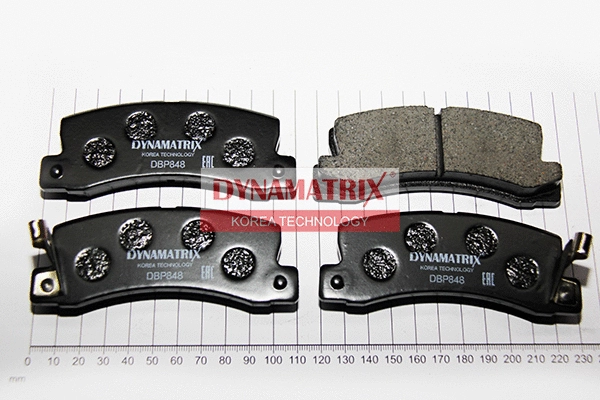 Brake Pad Set, disc brake (DBP848)